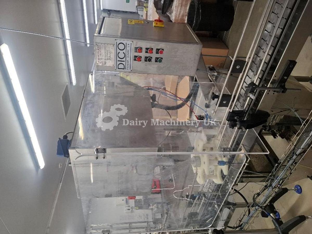 Used Masterfill 6 Head Filler S500 from 25 ml to 2000 ml
