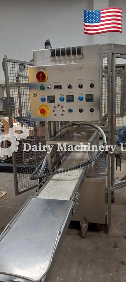Used Ice Cream Cup Filler