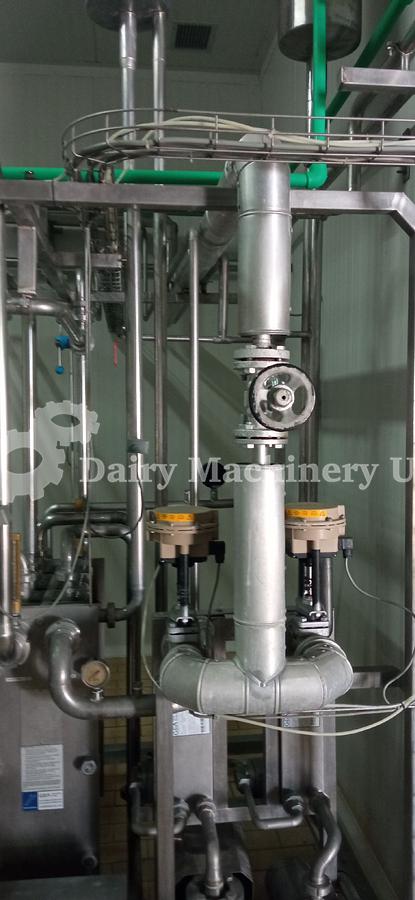 Used Milk Pasteurisation Set With Seital Separator 2000-3000 L/h