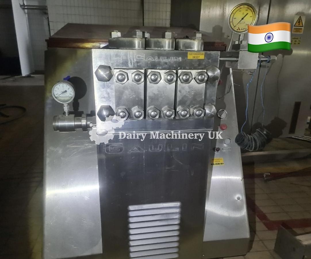 Used APV GAULIN MC 18 for 8,000 L/H
