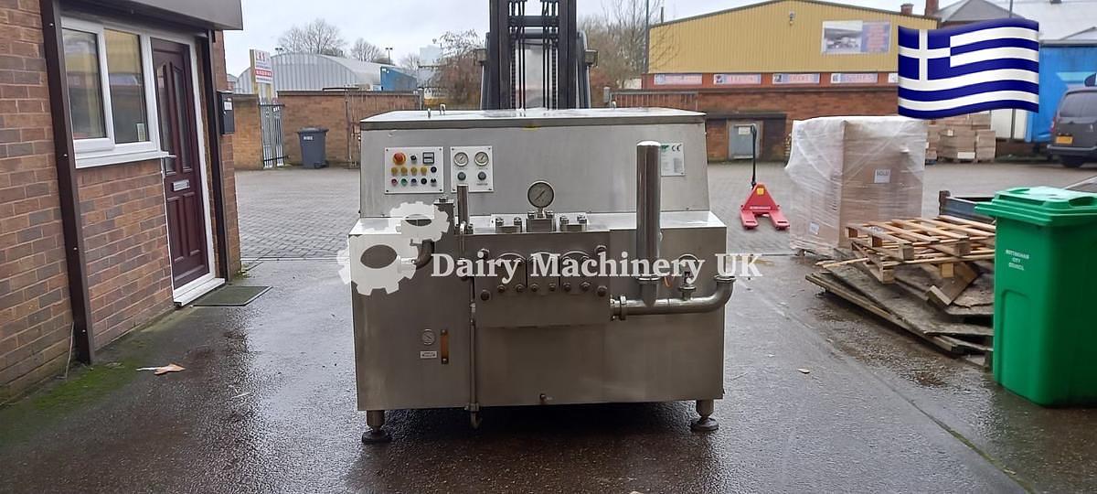 Used FBF Homogeniser for 12,000 at 180 Bar