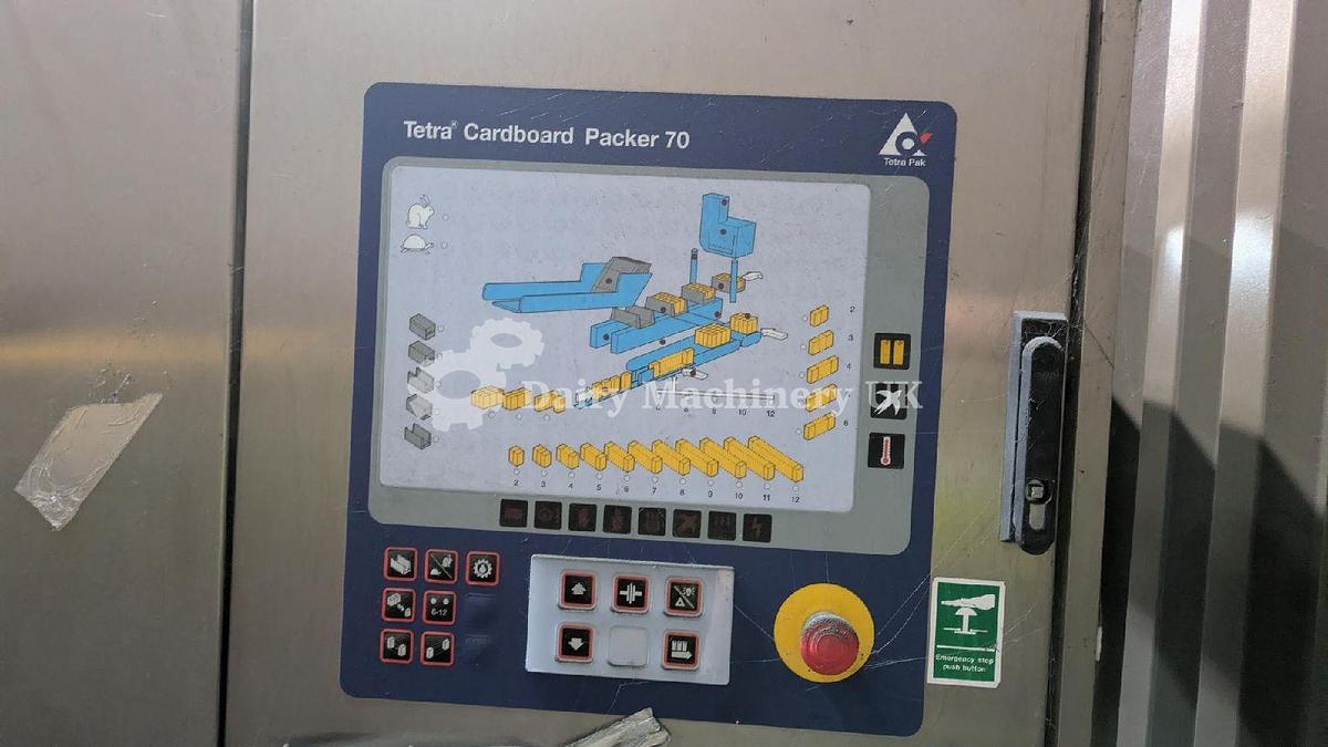 Used Tetra Pak TCBP 70 330 ml Prisma Cardboard Packer
