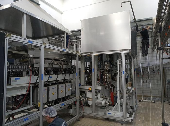 Used SIDEL SBO6/ Serac/ Krones / Mariani Complete line for Drinking Yoghurt and Milk