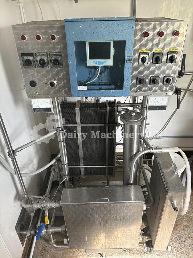 Refurbished MALLDISON 1000 Litre/H Milk Pasteuriser Self Heated 