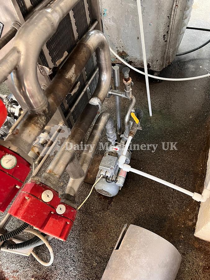 Used Fischer 1200L/h Pasteuriser