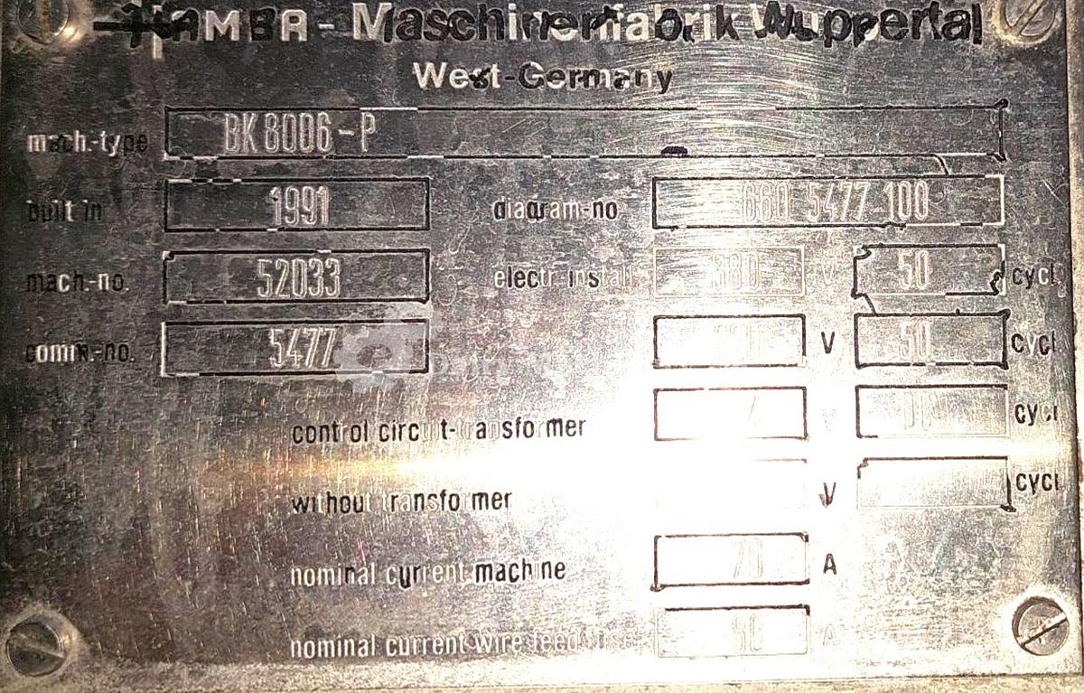 Used HAMBA Cup Filler Ultra Clean BK 8006-P