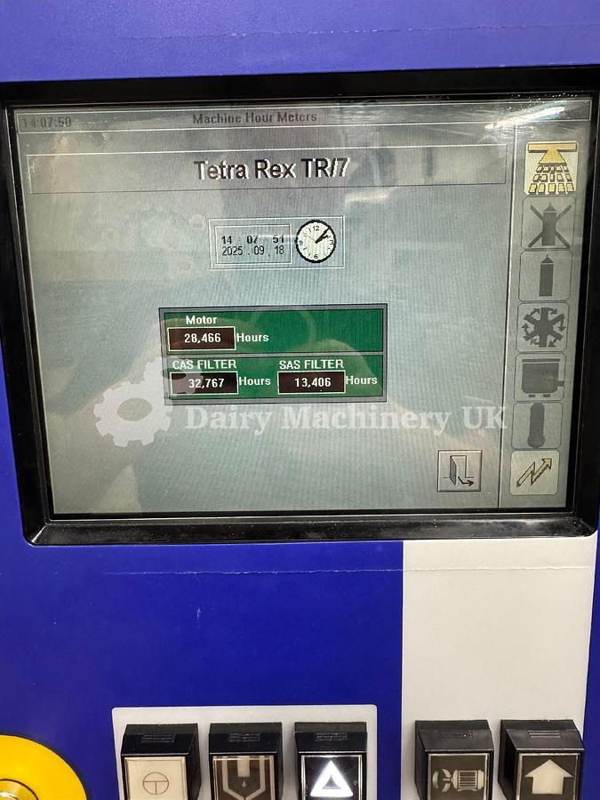 Used Tetra Pak TR/7 ESL Gable Top Filler