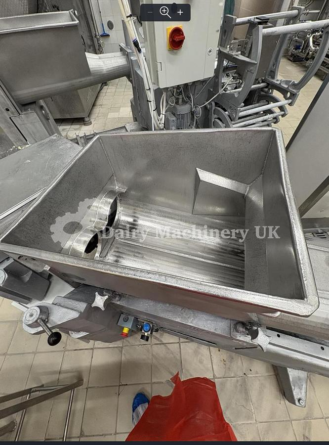 Used Continuous Butter Churn Nagema 2500 kg/hr with Bulk Packer for 5-25kg Butter Blocks