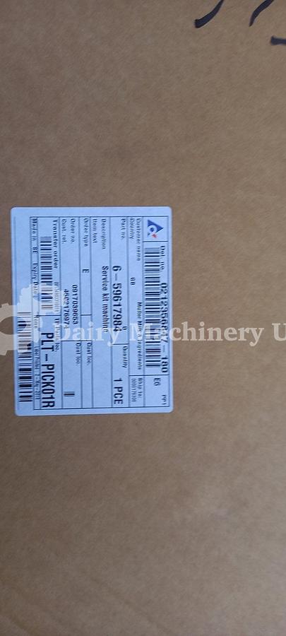 Used Tetra Pak Service Kit