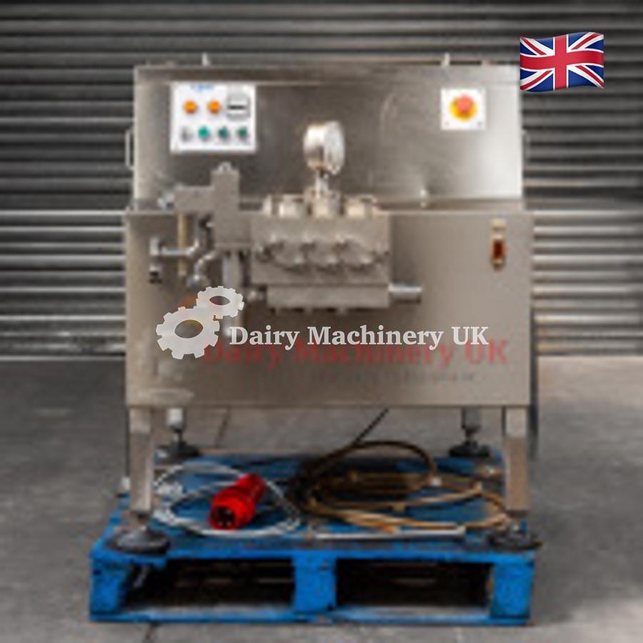 Used FBF/Tetra Pak 500 L/H Homogeniser at 250 Bar