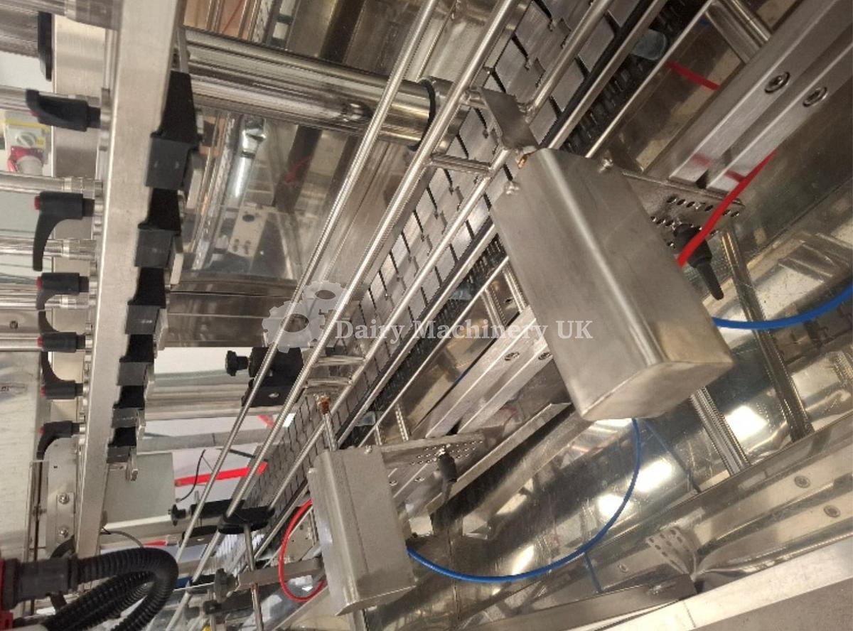 Used Masterfill 6 Head Filler S500 from 25 ml to 2000 ml 