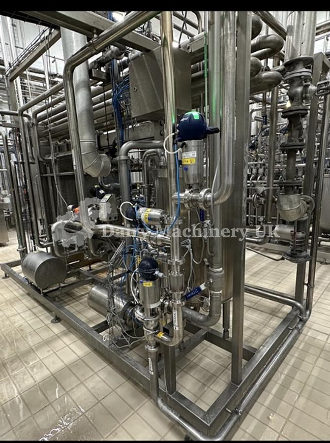 Used FISCHER HTST Milk Pasteuriser 12.000 L/H