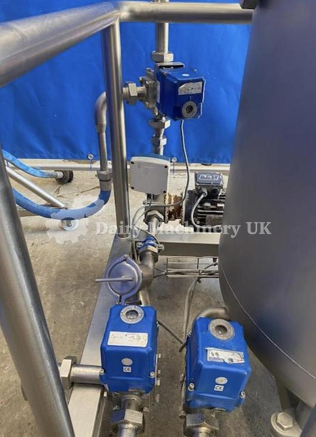 Used Processing Tank with Mixer 500 Litres
