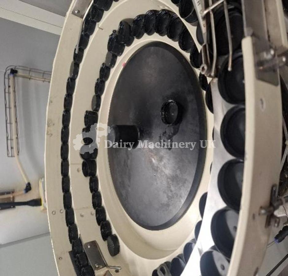 Used Masterfill 6 Head Filler S500 from 25 ml to 2000 ml