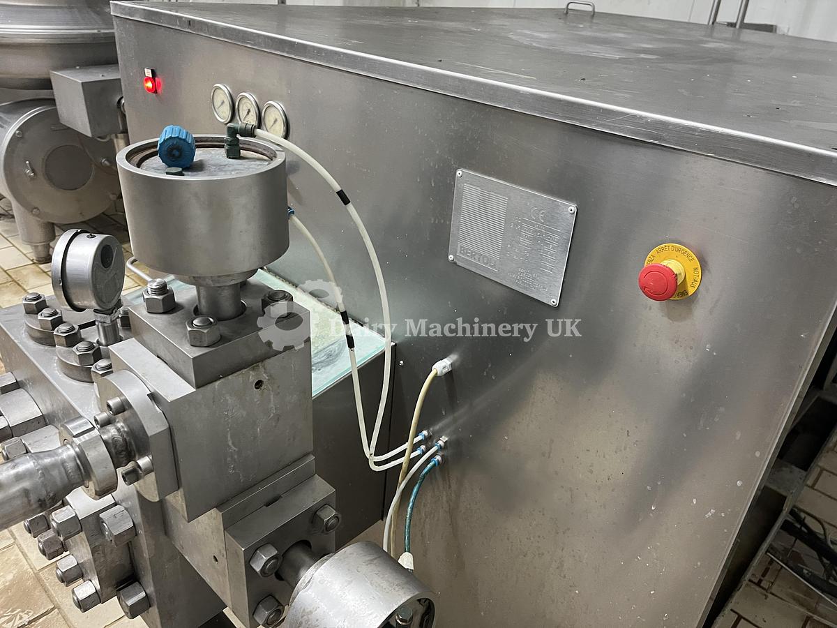 Used BERTOLI Homogeniser 10,000 L/H 200 Bar 