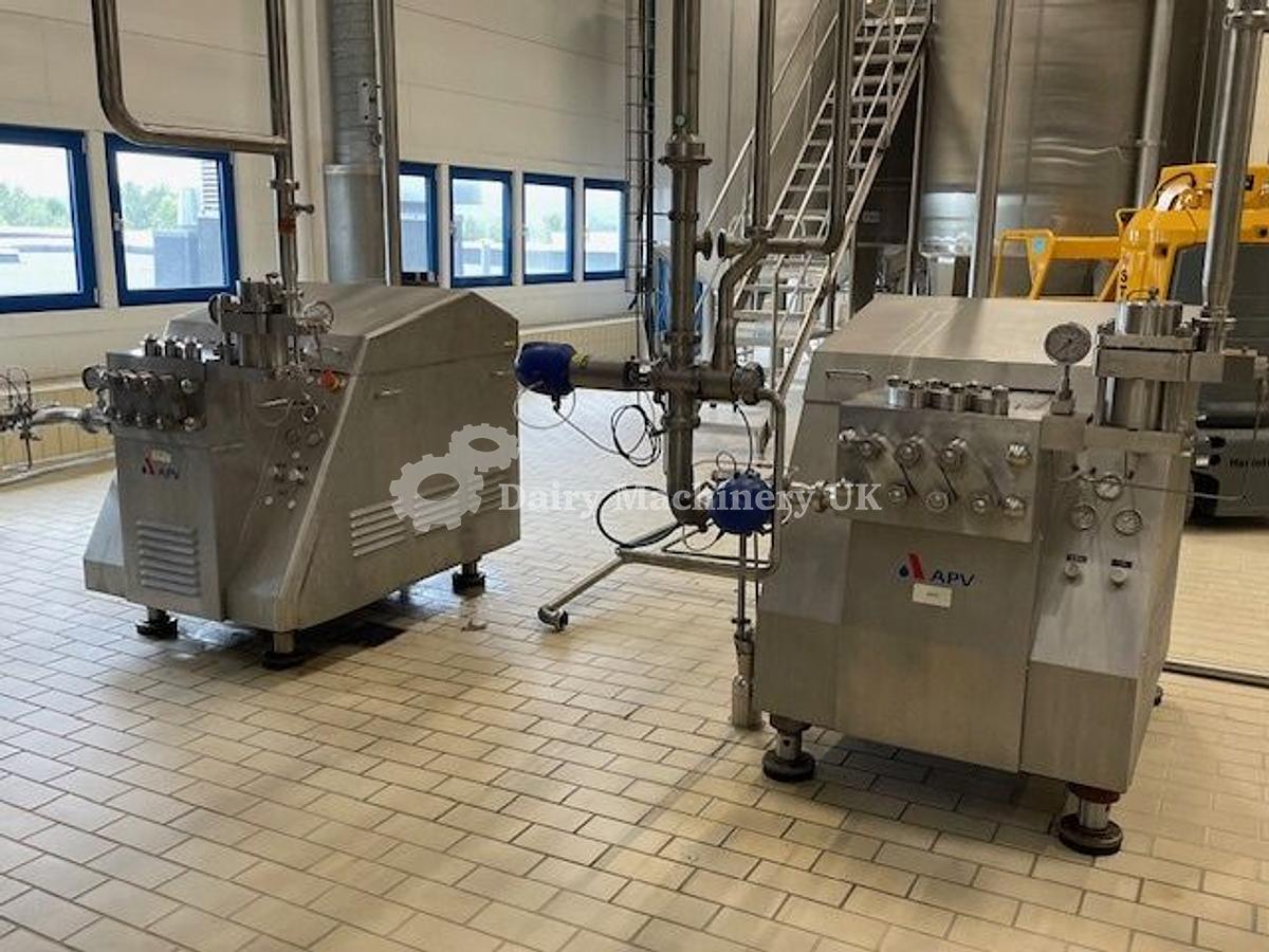 Used APV Gaulin Homogenisers MC-18 2.5 TPS