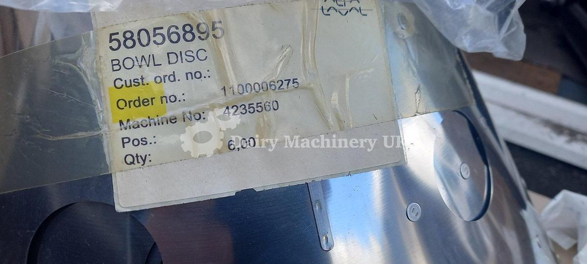 Used Bowl Disks For HMRPX 518 HGV -74C