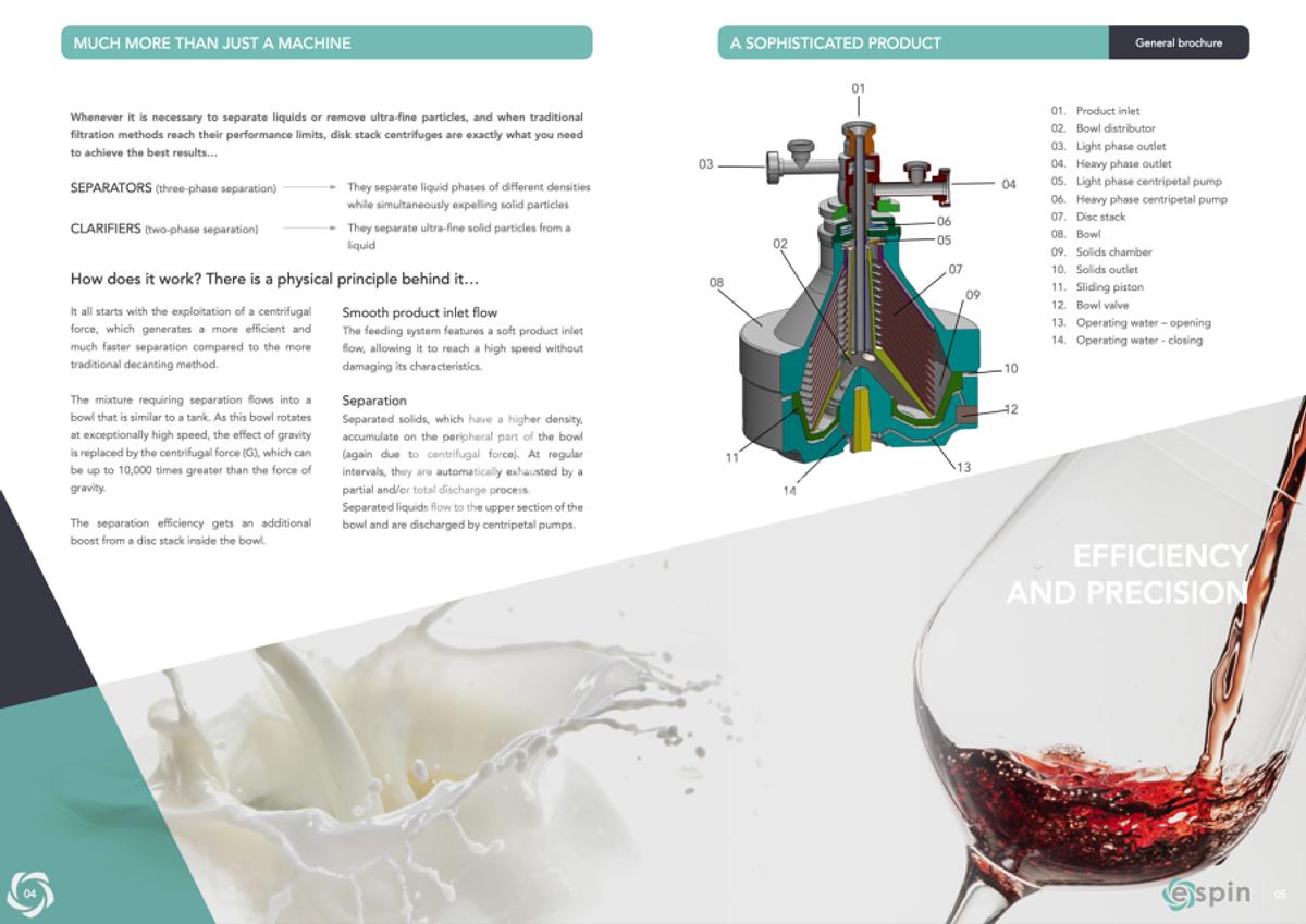 ESPIN New Cream Separators and Bactofuges