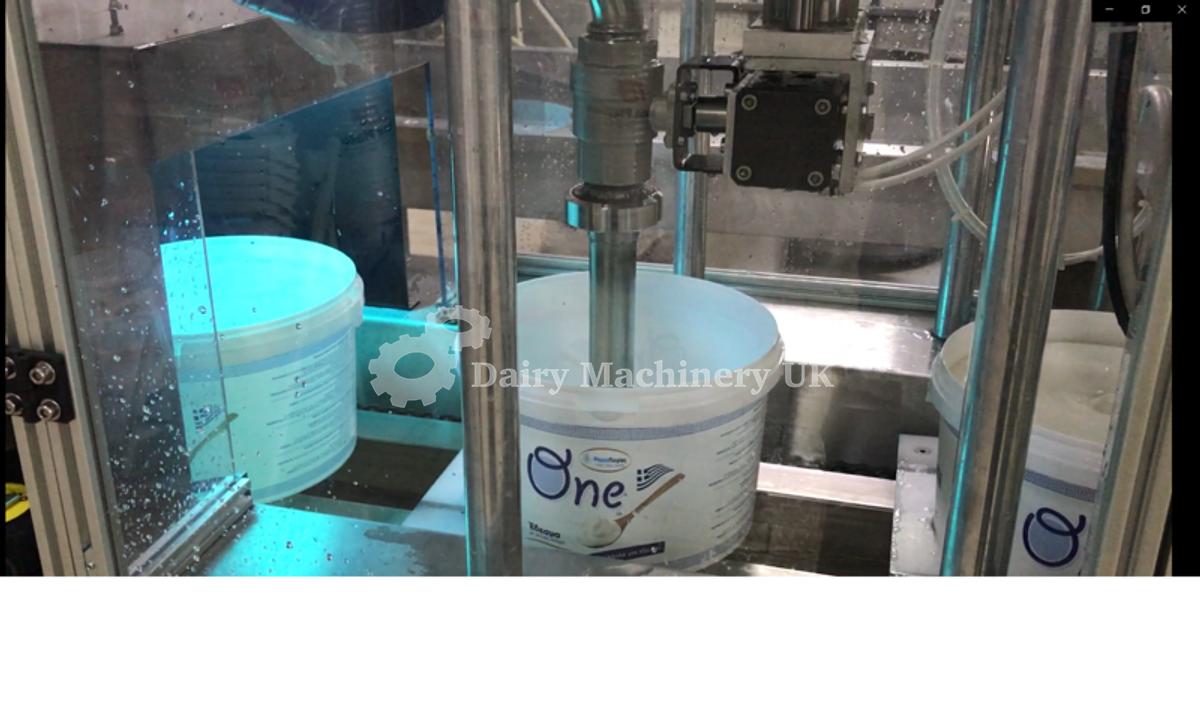 Usado Nuevas llenadoras de cubos de Dairy Machinery UK para cubos de 1 kg a 10 kg