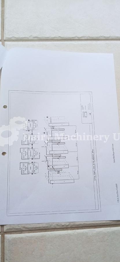 Used Milk Pasteurisation Set With Seital Separator 2000-3000 L/h