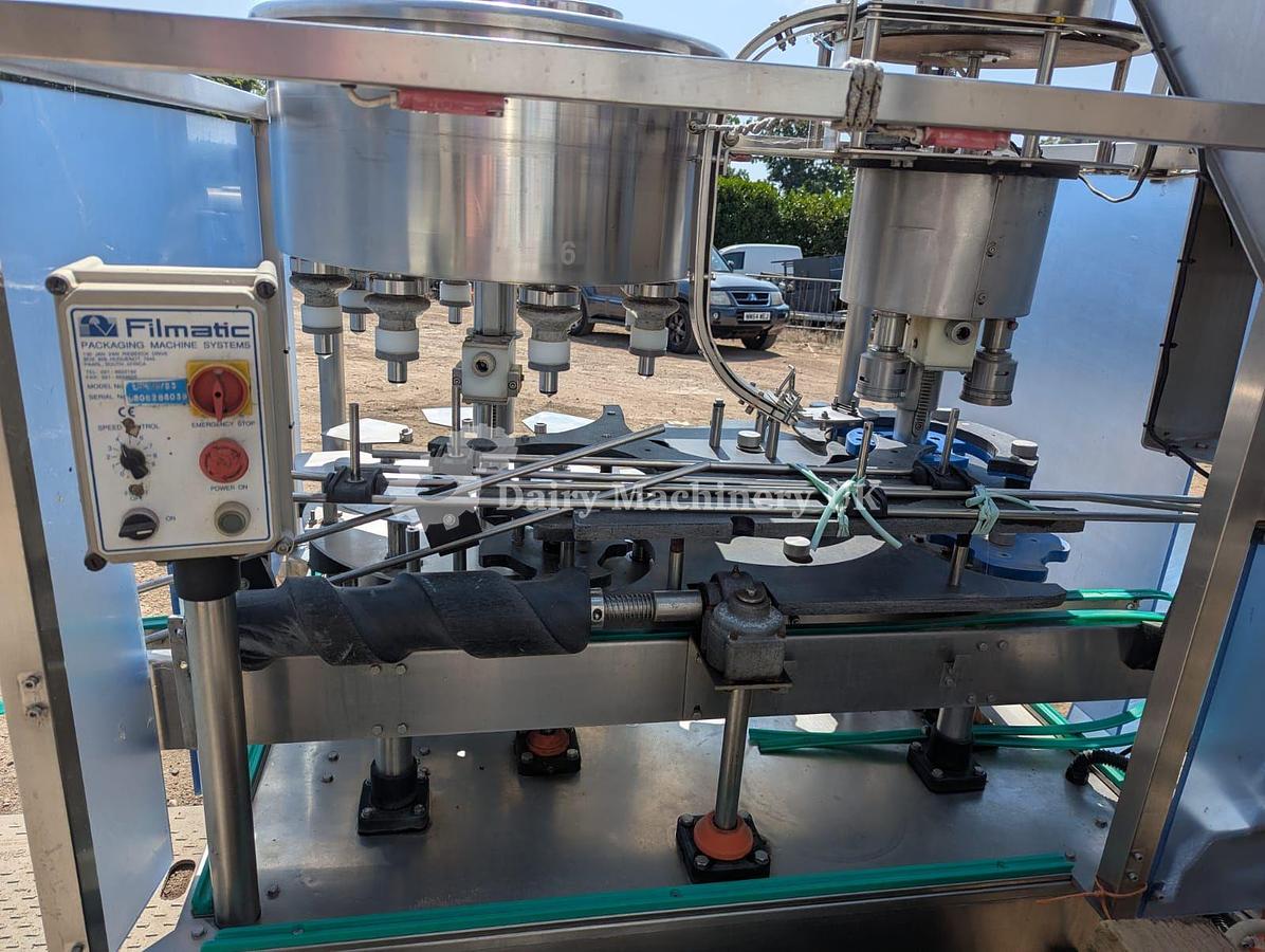 Used Filmatic 8/3 Bottler Filler