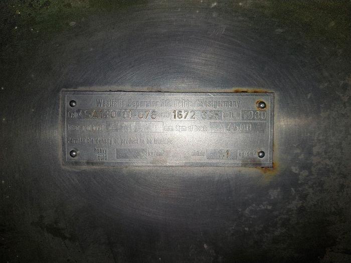 Used Westfalia  MSA 130-01-076