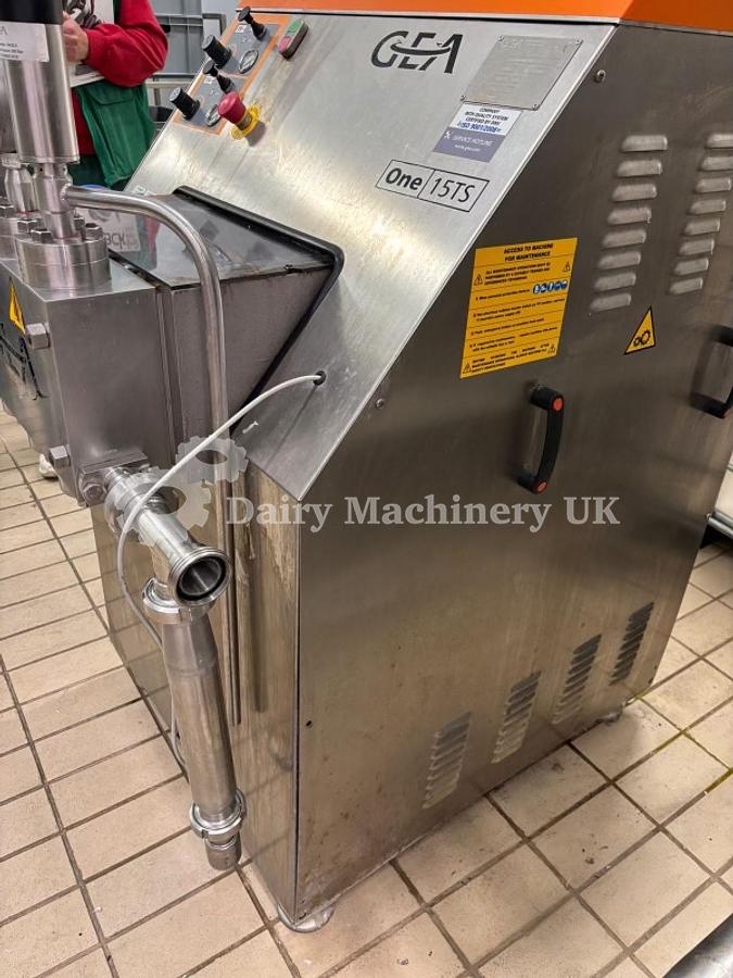 Used GEA ONE 15 TS Homogeniser 