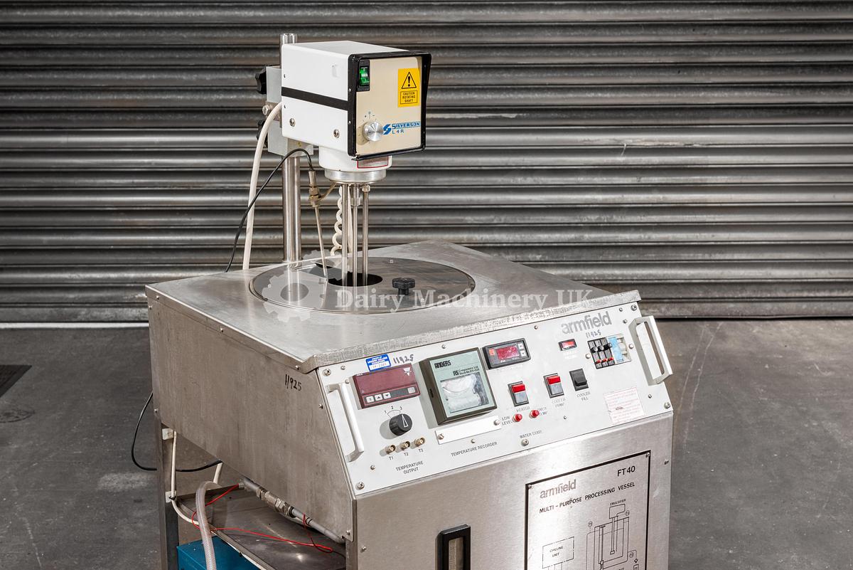 Used Armfield Processing Vessle & Mixer