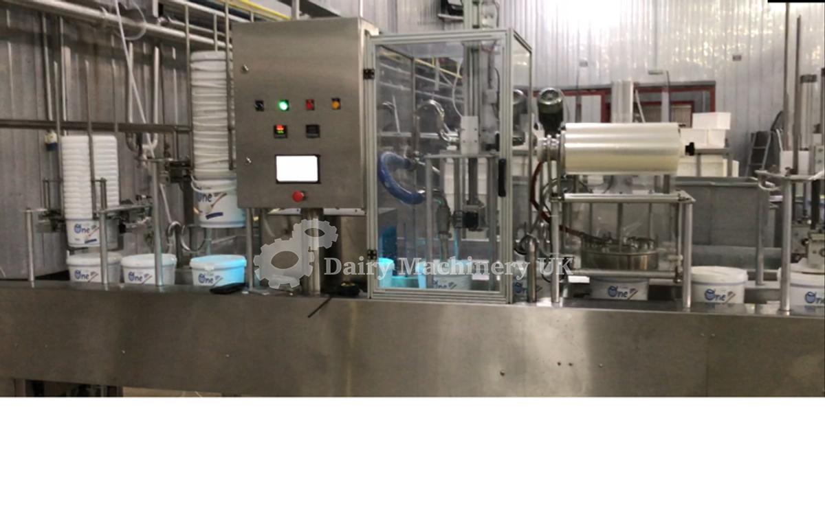 Usado Nuevas llenadoras de cubos de Dairy Machinery UK para cubos de 1 kg a 10 kg