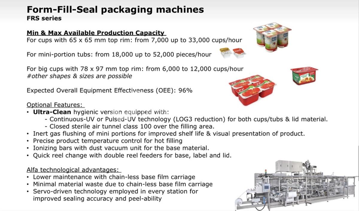 Dairy Machinery UK Official Representative of Alfa Machine