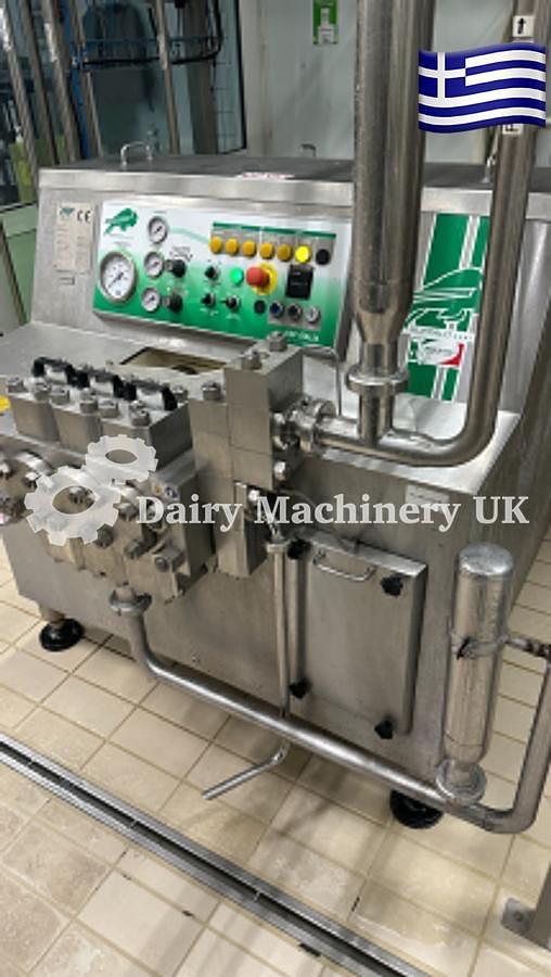 Used FBF Homogeniser 5000 L/H at 250 Bar