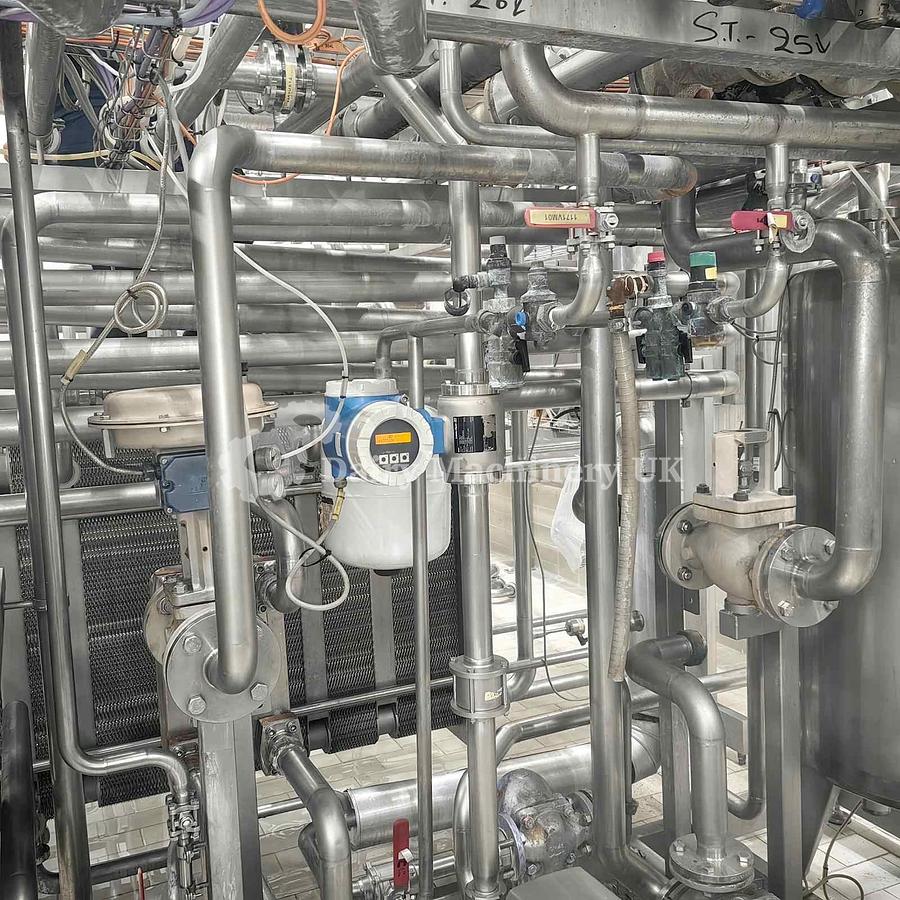 Used GEA MILK Pasteuriser 10,000 Litres/Hr 