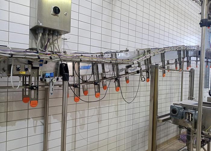 Used SIDEL SBO6/ Serac/ Krones / Mariani Complete line for Drinking Yoghurt and Milk