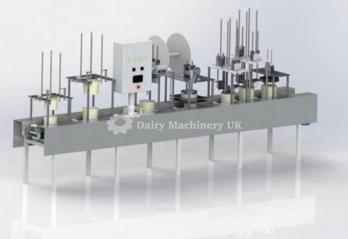 Usado Nuevas llenadoras de cubos de Dairy Machinery UK para cubos de 1 kg a 10 kg