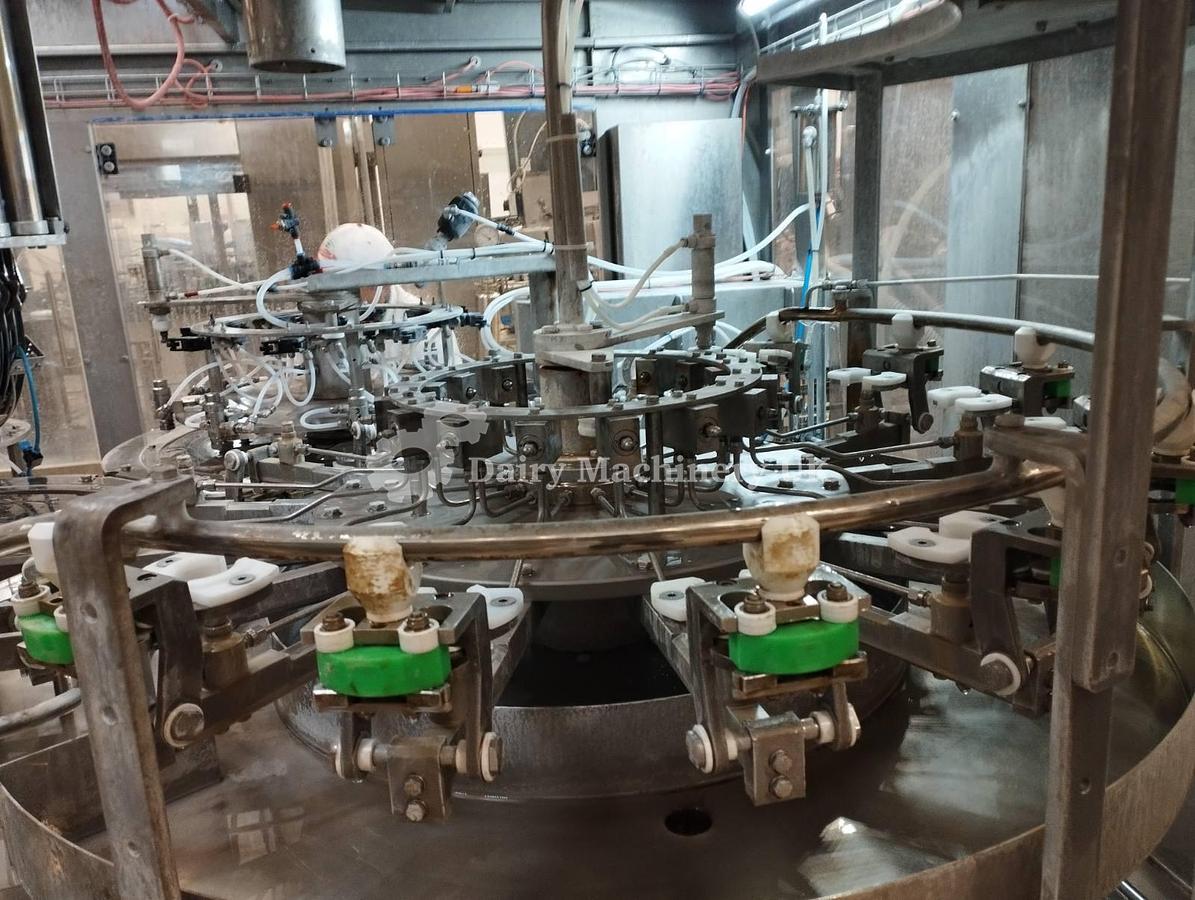 Used AVE UNIBLOCK 16/164 PET Bottle Filler Rinser, Filler and Caper