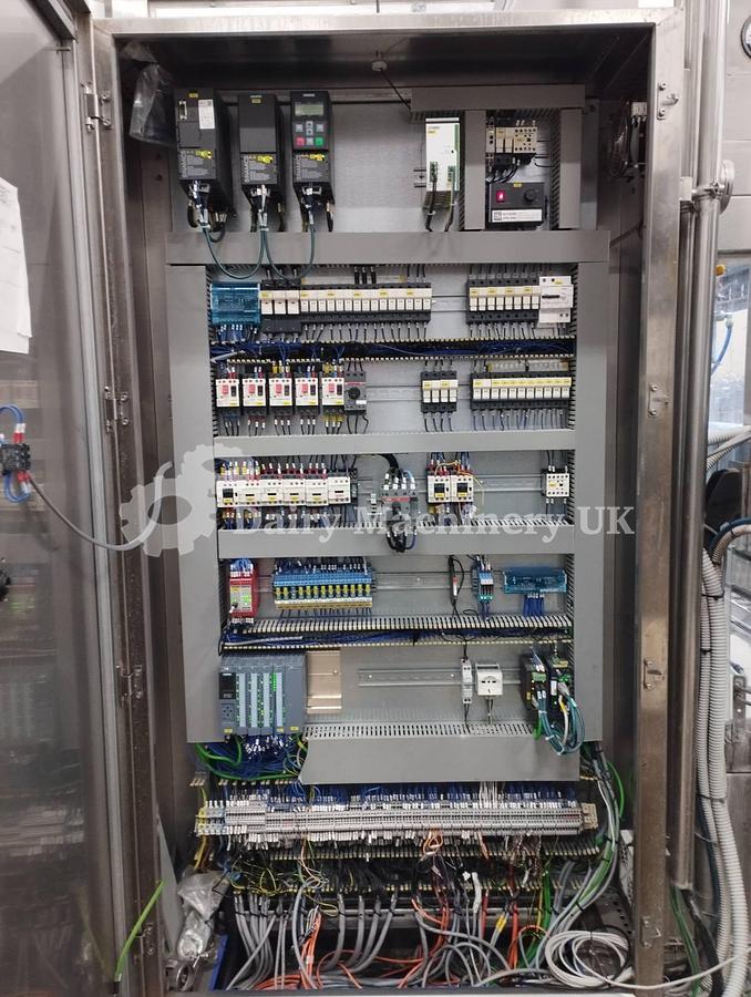 Used AVE UNIBLOCK 16/164 PET Bottle Filler Rinser, Filler and Caper