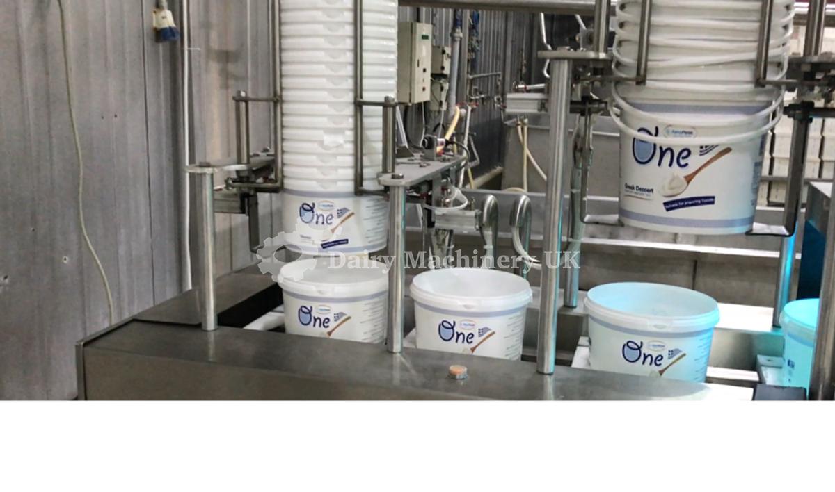 Usado Nuevas llenadoras de cubos de Dairy Machinery UK para cubos de 1 kg a 10 kg