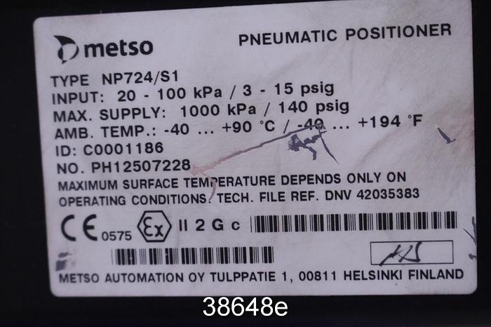 Unused Jamesbury A 2" Ball Valve #38648