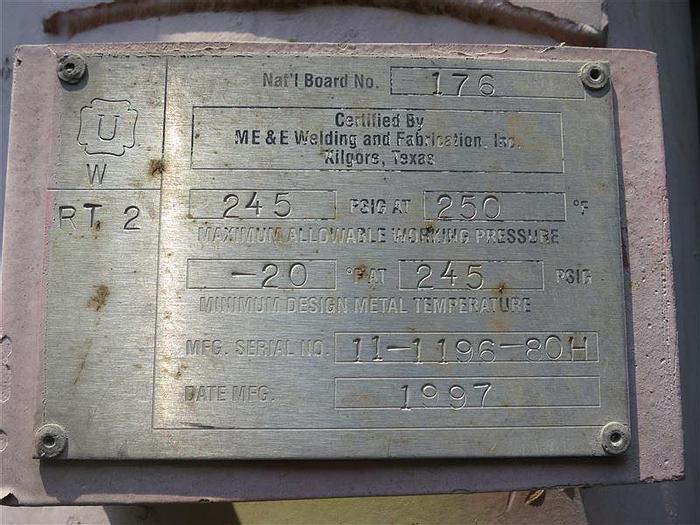 Used 1997 AirComp 2 Stage Air Compressor & Booster