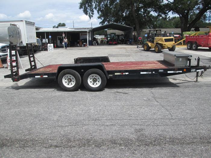 Used 2002 7x20 Anderson Equipment Trailer