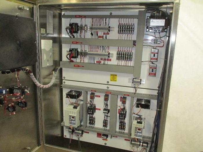 Used JC Pardo/Cleveland Cook Chill Horizontal Agitator Mixer Kettles; Md#HAMKDL; 400G & 300G