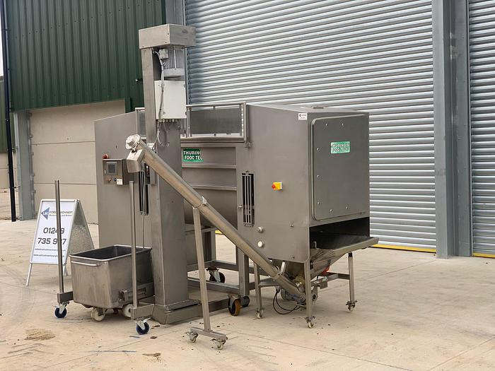 Used 2002 Thuringia Food Tech ribbon blender VM1000-FU