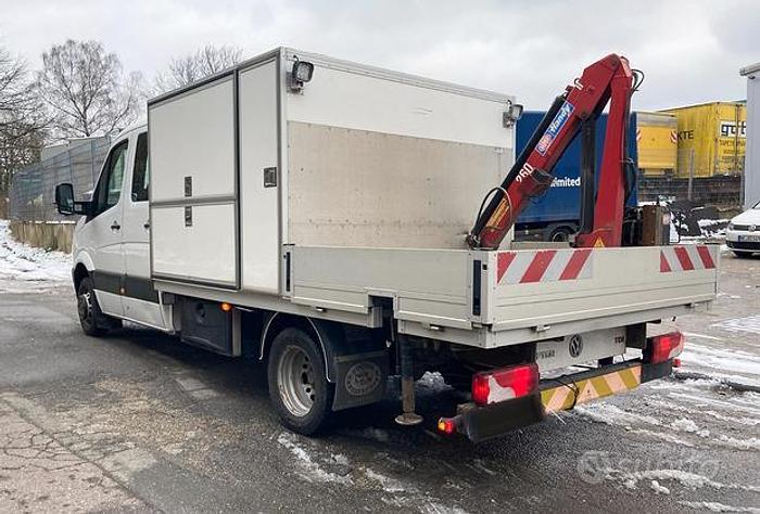 Used Volkswagen Crafter Officina Mobile con Gru