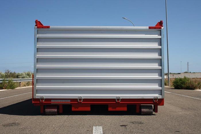 Pianale Scarrabile con Sponde apribili in Alluminio TR5 h1400 divise in tre pezzi