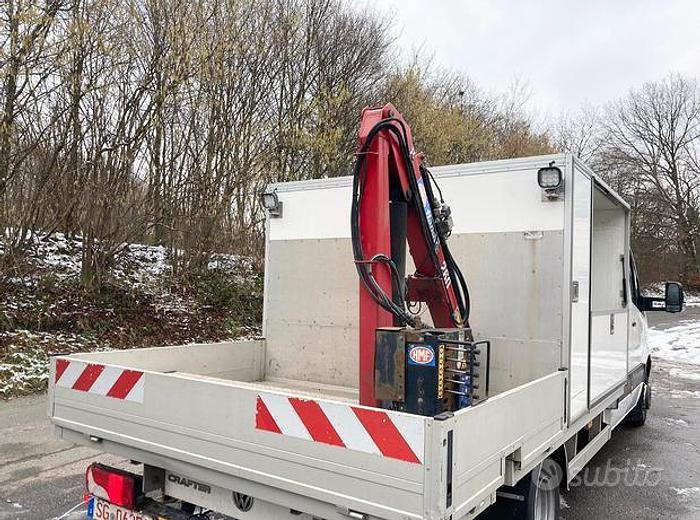 Used Volkswagen Crafter Officina Mobile con Gru