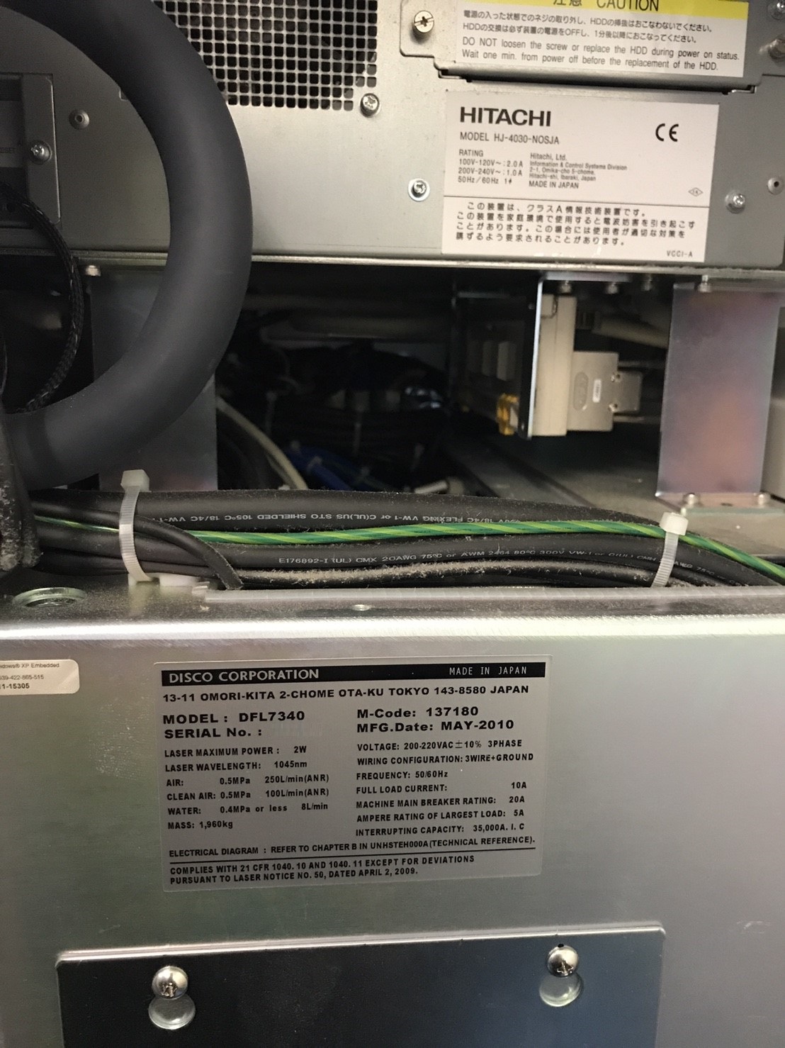 Used Disco DFL7340 Fully Automatic Laser Dicing Saw