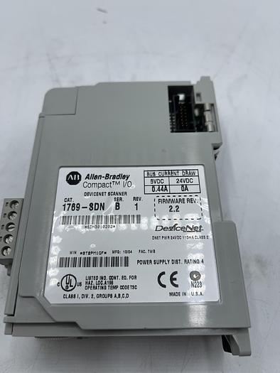 Used A-B Allen Bradley 1769-SDN Ser B Rev 1