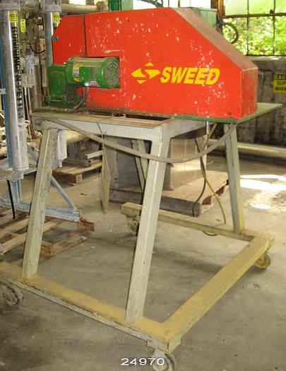 Used Sweed 512AC Sweed Wire Chopper With Baldor .5 Hp, 1140 Rpm, 208-230-460 Volt, 56C Frame, Motor  With Shinko, Hampton Power Products Speed Reducer, Type Wtchs, Size 60, 1/15 Ratio, Mfg No. 931125 And 2 Hp, 1725 Rpm, 145T Frame Chopper Motor #24970