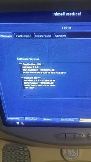 Refurbished GE Vivid 7 Dimension Cardiac - Vascular Ultrasound