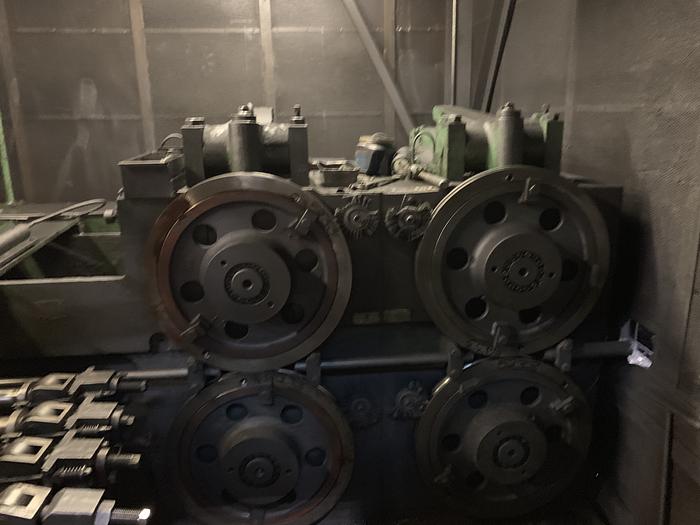 Used NATIONAL MODEL 204XL LONG STROKE 4 DIE PROGRESSIVE HEADER LINE